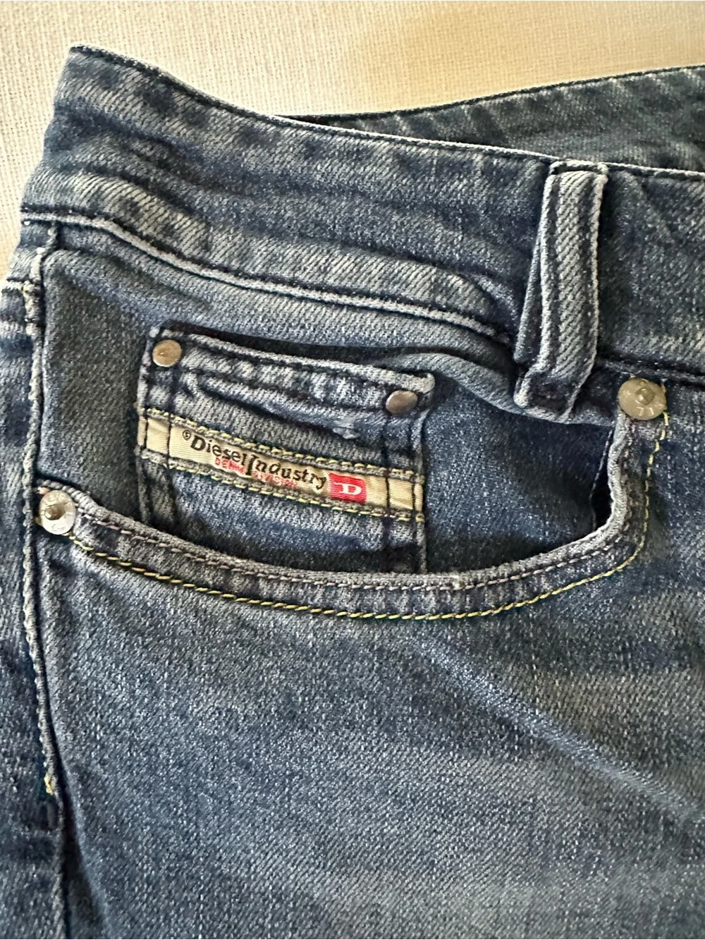 Diesel Women's Flared Jeans in Medium Blue Wash
